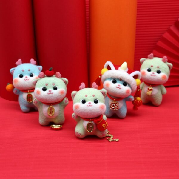 Dragon Doll Wool Felt DIY Kit - 图片 10