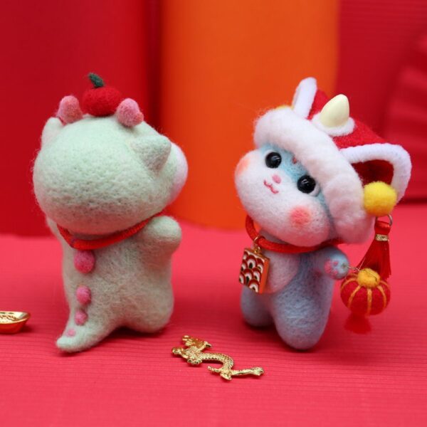 Dragon Doll Wool Felt DIY Kit - 图片 9