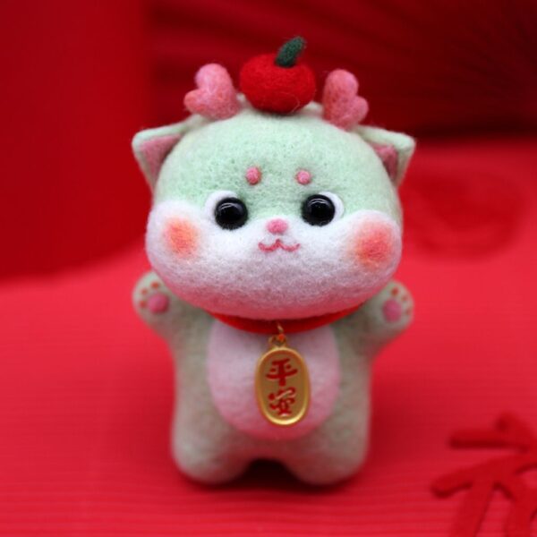 Dragon Doll Wool Felt DIY Kit - 图片 3