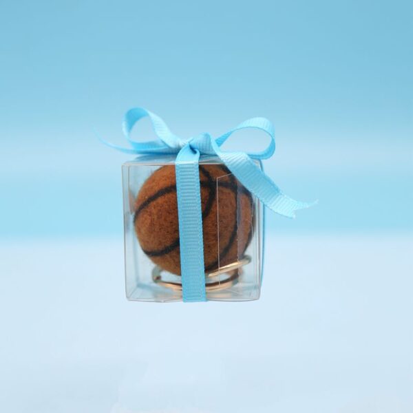 Basketball keychain wool felt kit - 图片 7